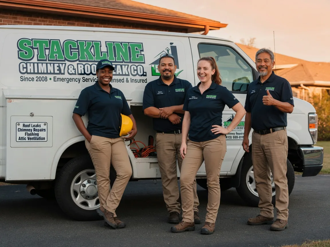 Chimney flashing repair company in Rocky Mount, NC